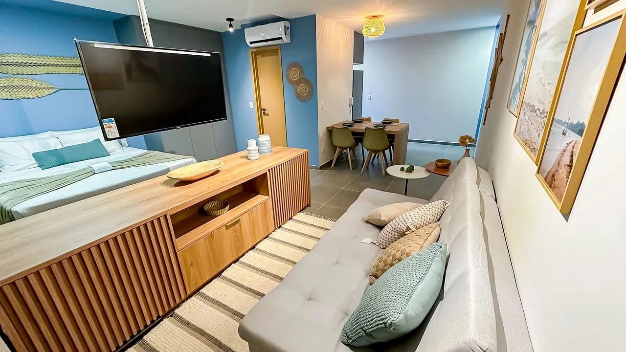 Bedroom — Loft Studio Maceió com Vista Mar by Qavi