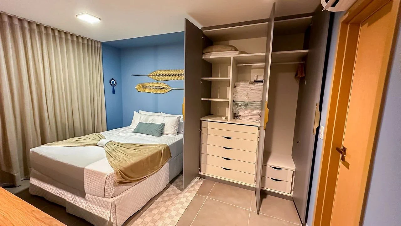Bedroom — Loft Studio Maceió com Vista Mar by Qavi