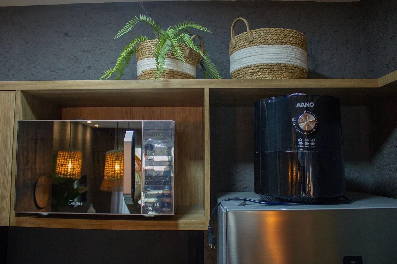 Cocina o kitnet — Apartamento Varanda Manatee em Milagres by Qavi