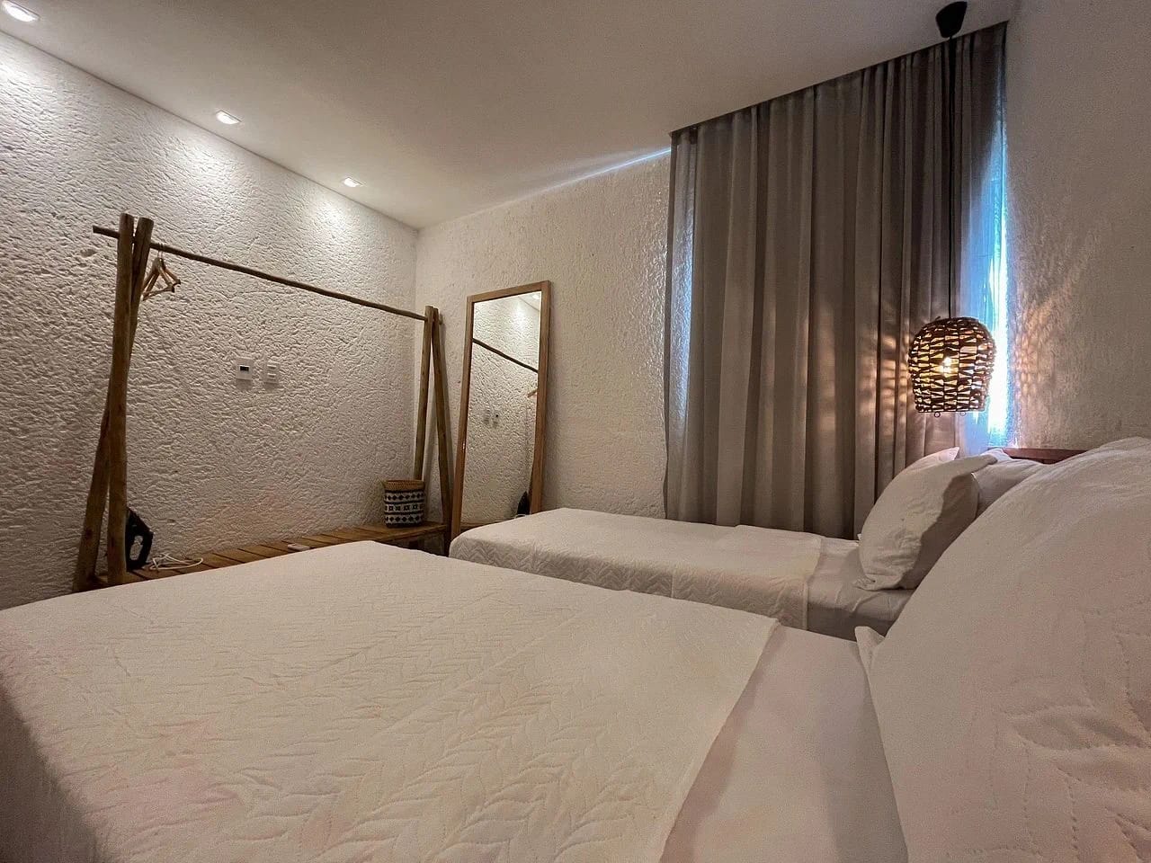 Dormitorio — Apartamento Varanda Manatee em Milagres by Qavi