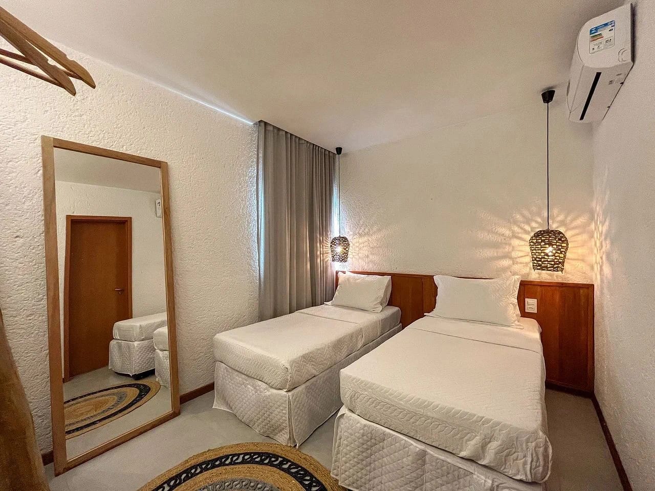 Dormitorio — Apartamento Varanda Manatee em Milagres by Qavi