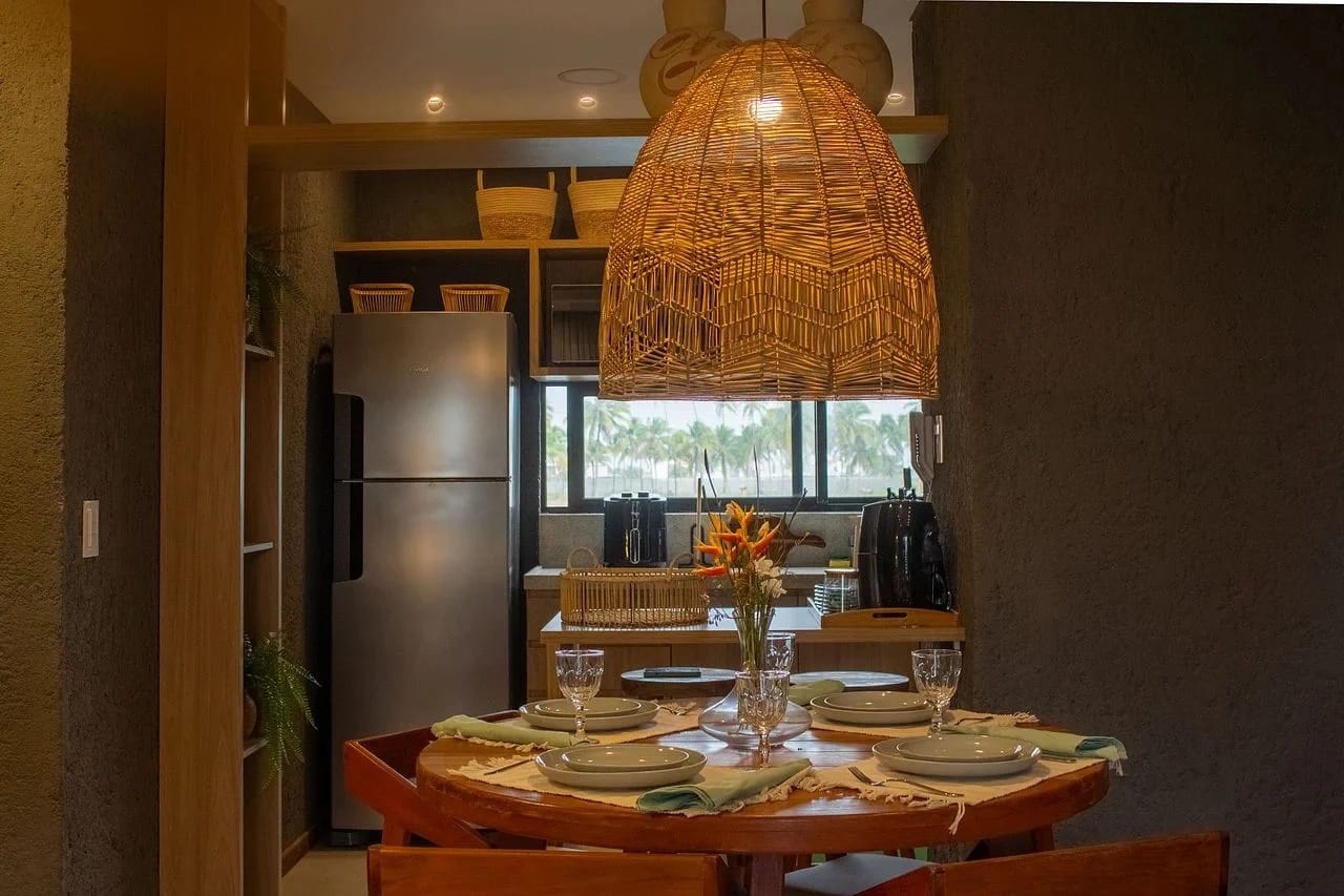 Cozinha ou kitnet — Apartamento Varanda Manatee em Milagres by Qavi