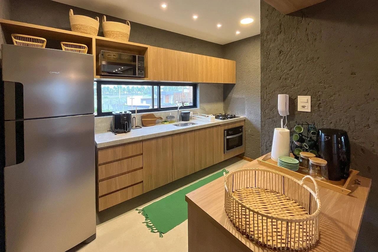 Cozinha ou kitnet — Apartamento Varanda Manatee em Milagres by Qavi