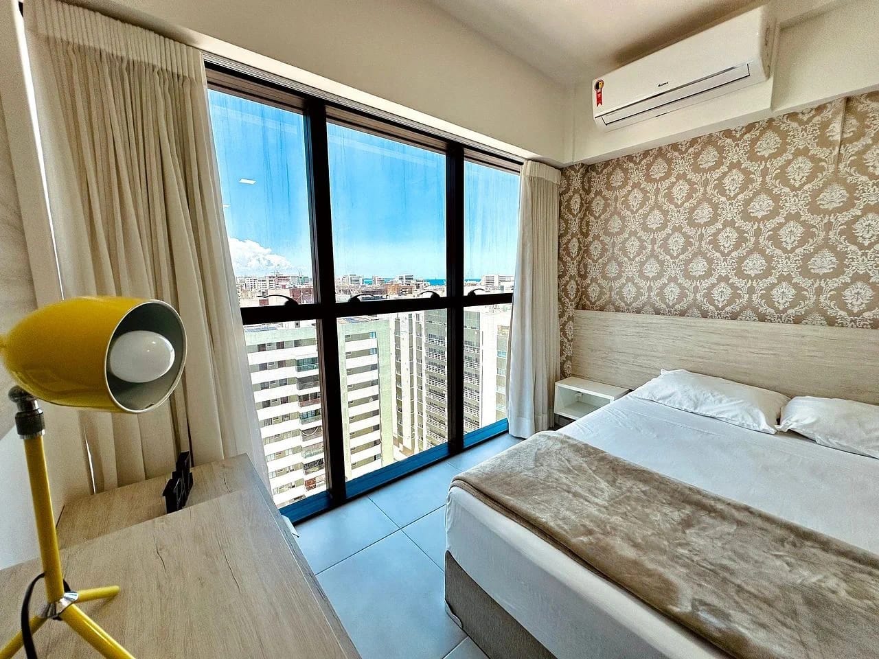 Quarto — Studio Edifício Time em Maceió by Qavi