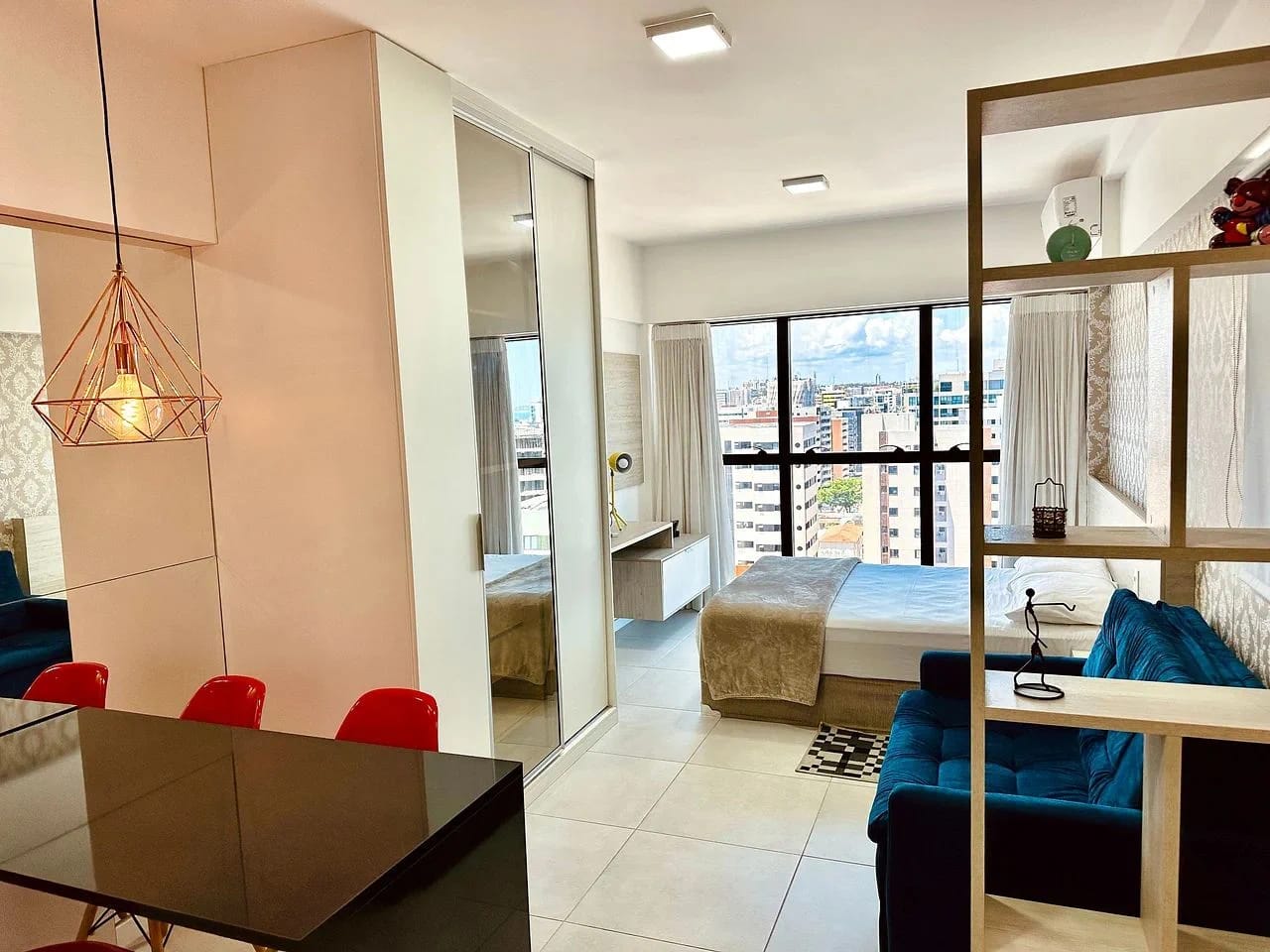 Quarto — Studio Edifício Time em Maceió by Qavi