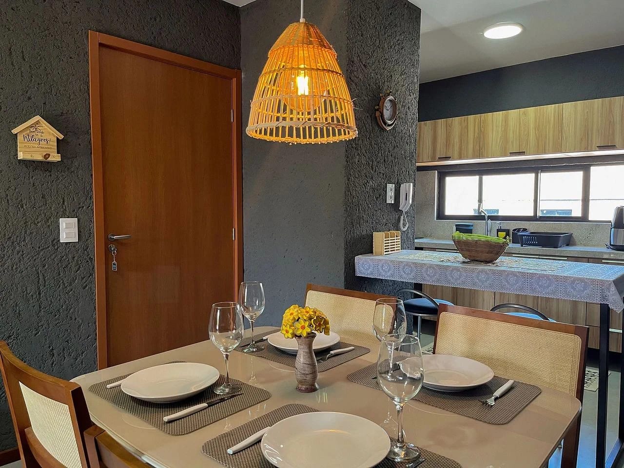 Sala de Estar — Apartamento Varanda Manatee em Milagres by Qavi