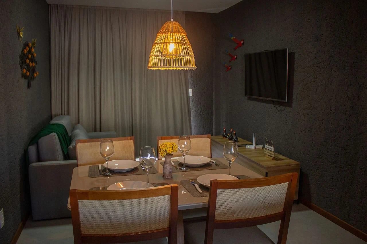 Sala de Estar — Apartamento Varanda Manatee em Milagres by Qavi