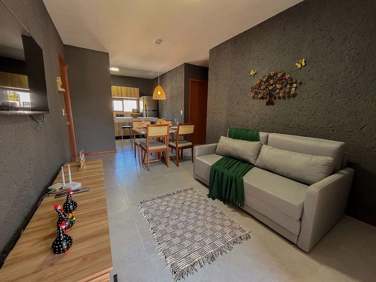 Sala de Estar — Apartamento Varanda Manatee em Milagres by Qavi