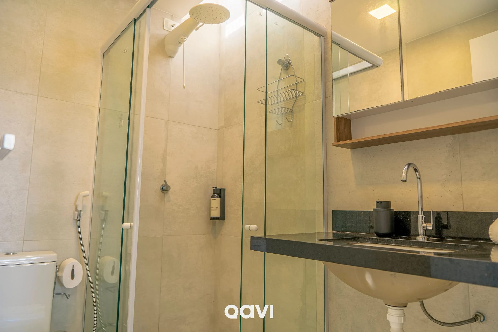 Bathroom — Triplex piscina privativa em Pirangi by Qavi