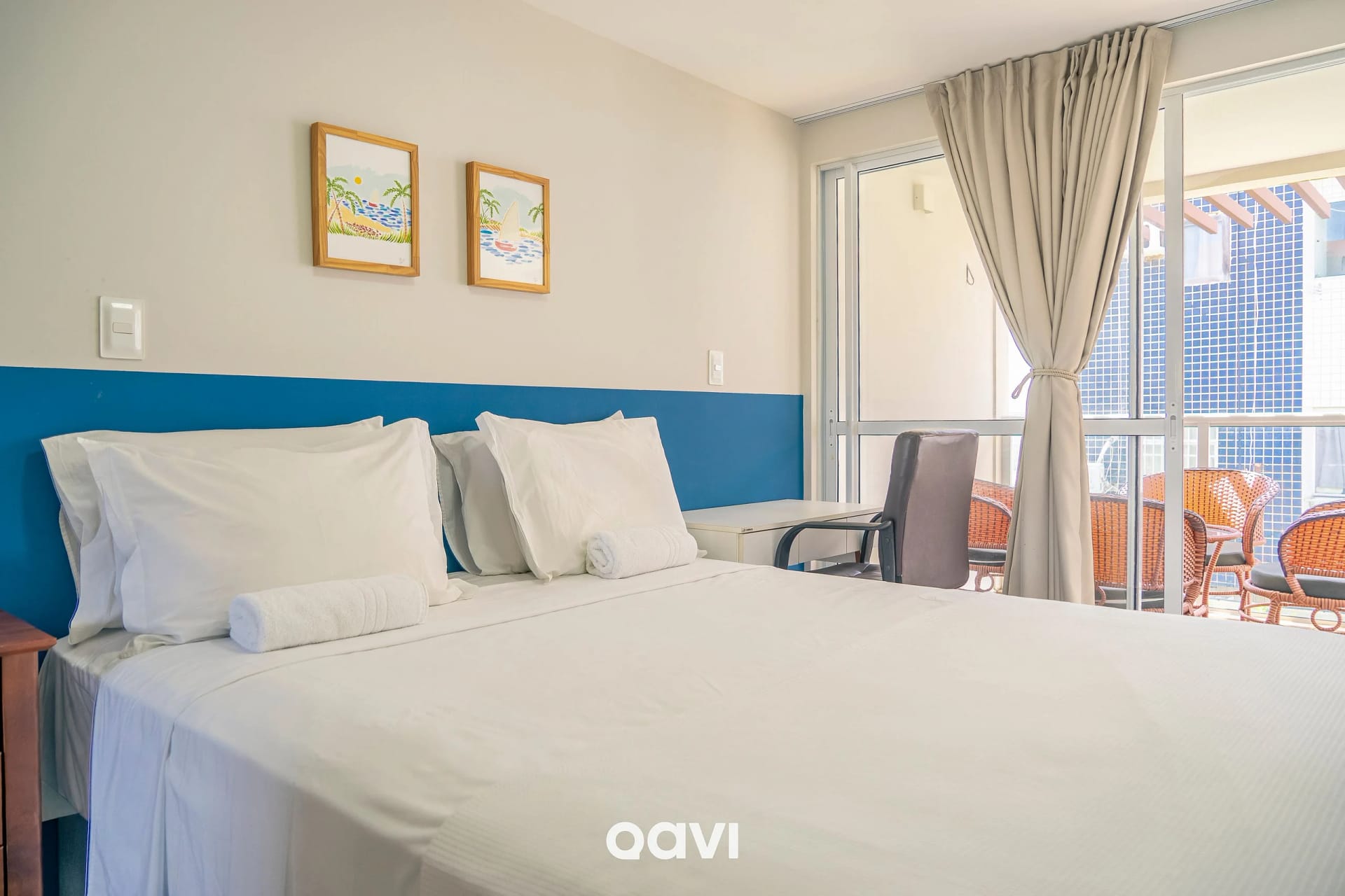 Bedroom — Triplex piscina privativa em Pirangi by Qavi