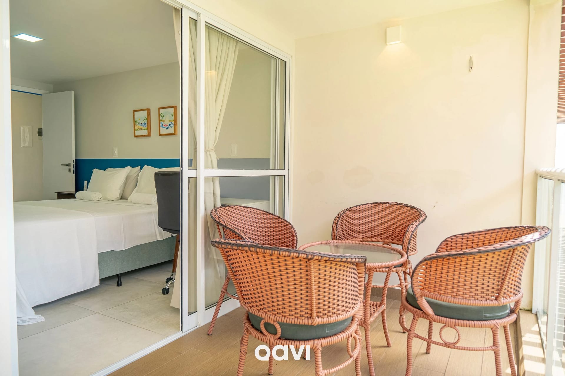 Balcony / Terrace — Triplex piscina privativa em Pirangi by Qavi