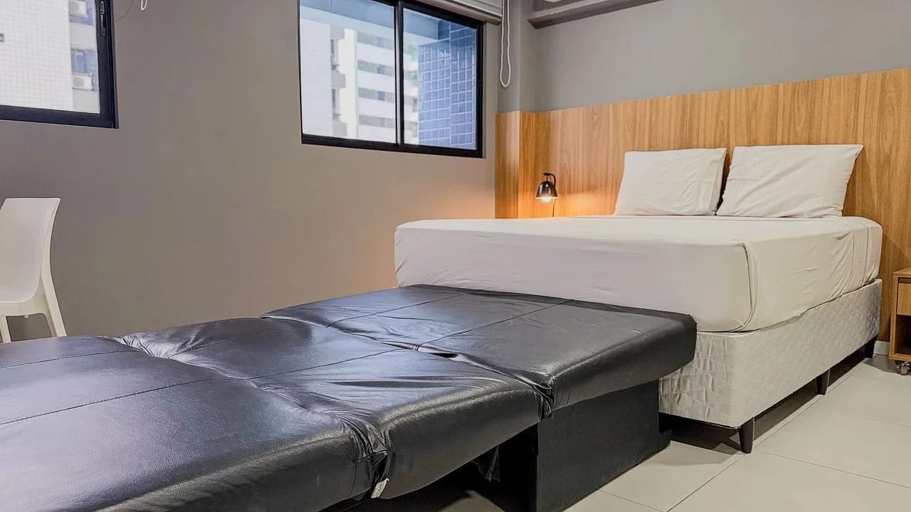 Quarto — Apartamento no Edifício Time em Maceió by Qavi