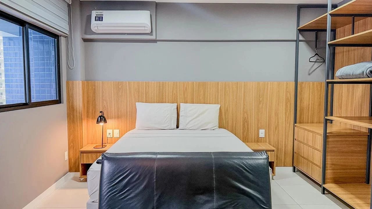 Quarto — Apartamento no Edifício Time em Maceió by Qavi