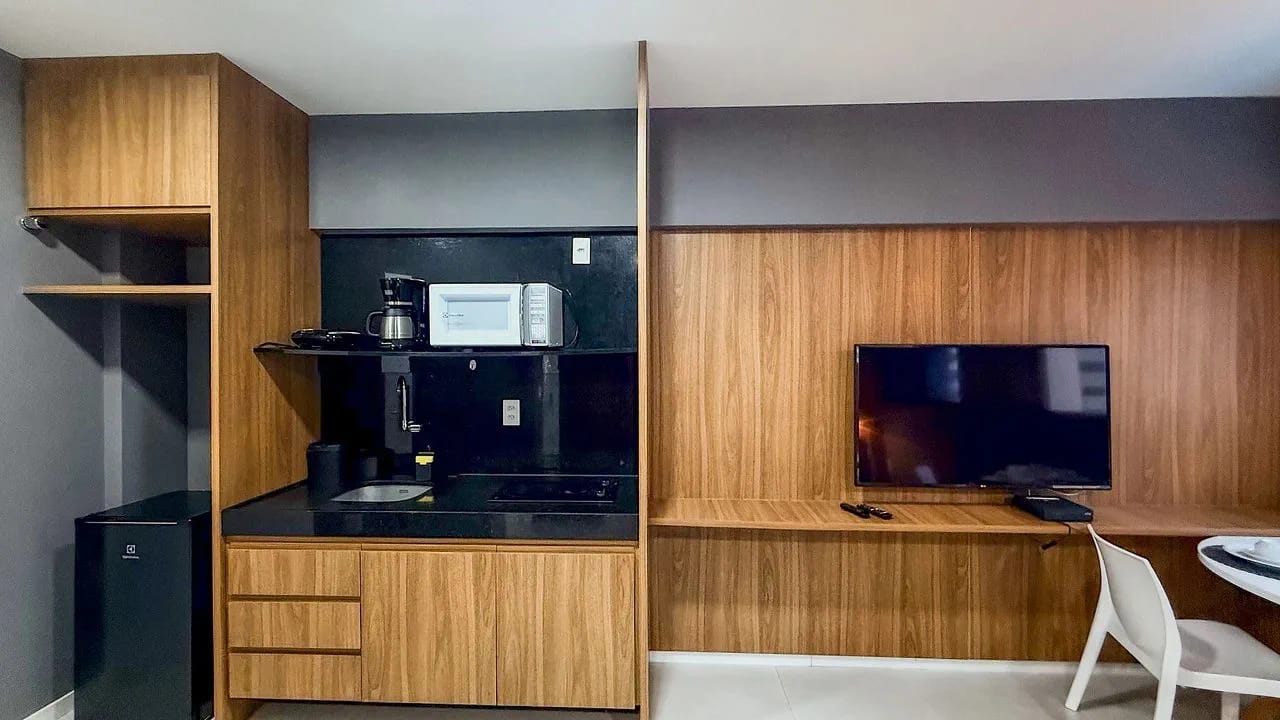 Cozinha ou kitnet — Apartamento no Edifício Time em Maceió by Qavi