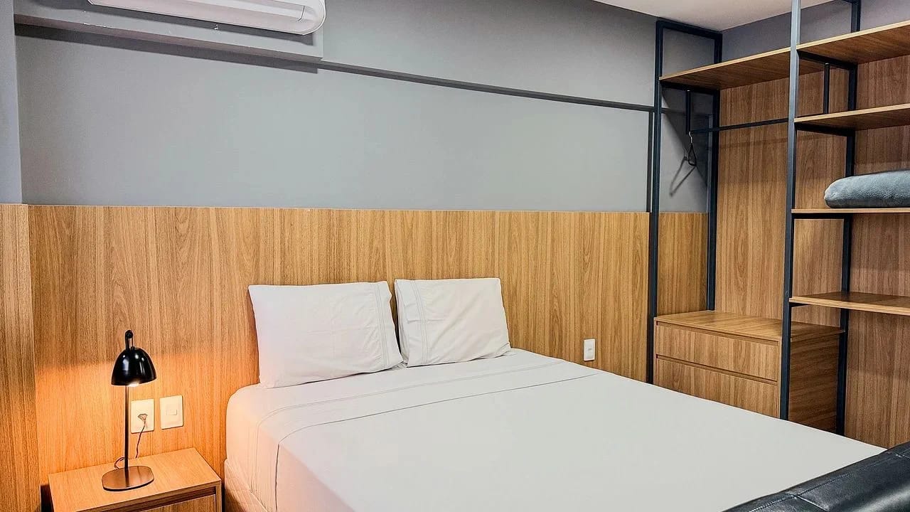 Quarto — Apartamento no Edifício Time em Maceió by Qavi