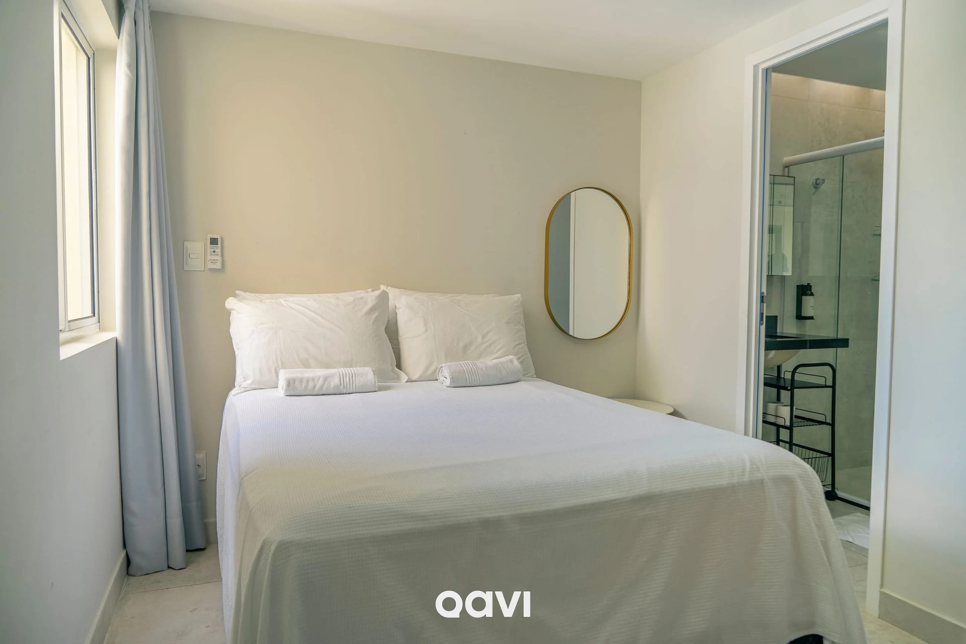 Quarto — Triplex à Beira-Mar com Vista em Pirangi by Qavi