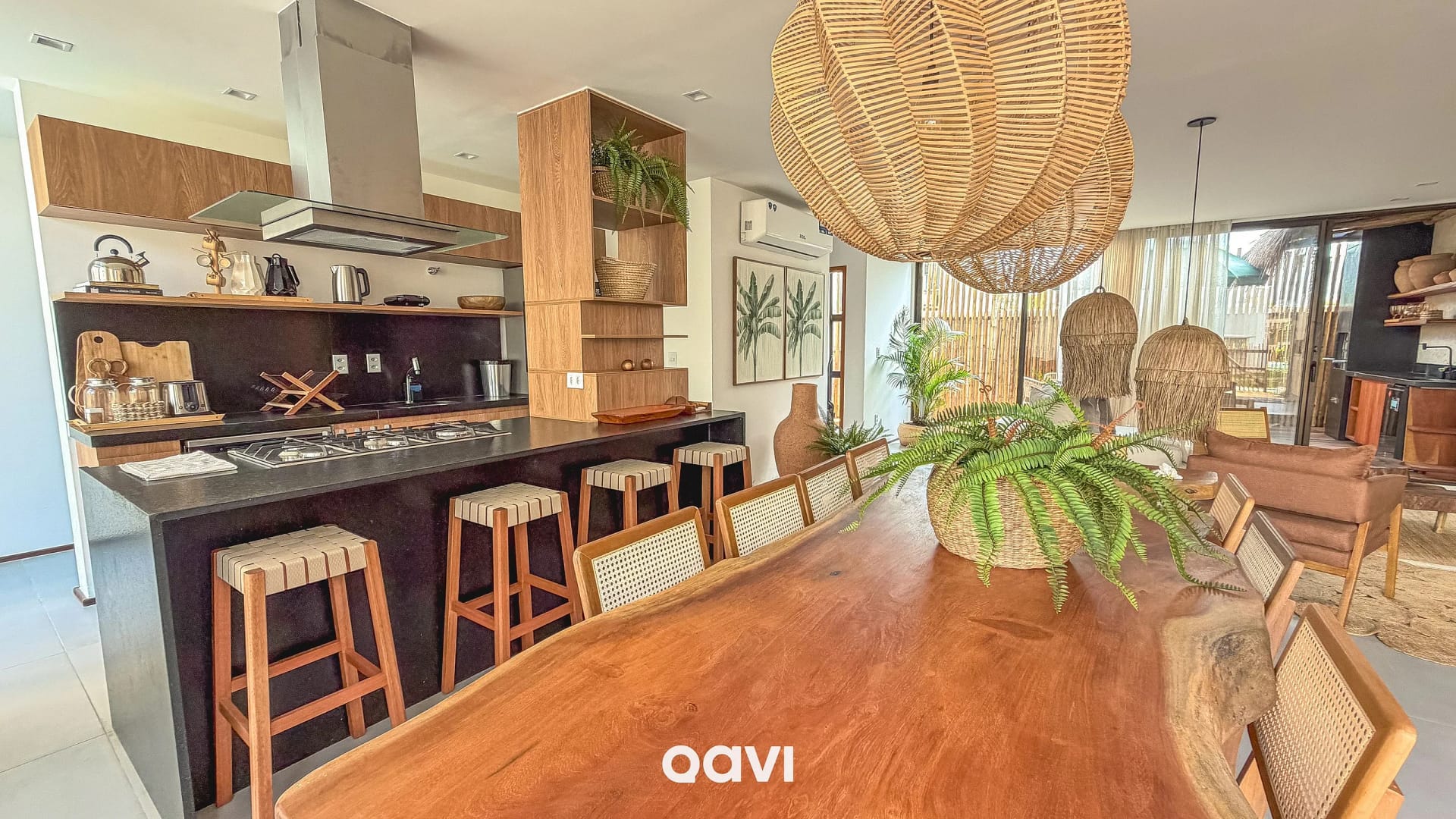 Sala de Estar — Beach House com Piscina Privativa Milagres by Qavi