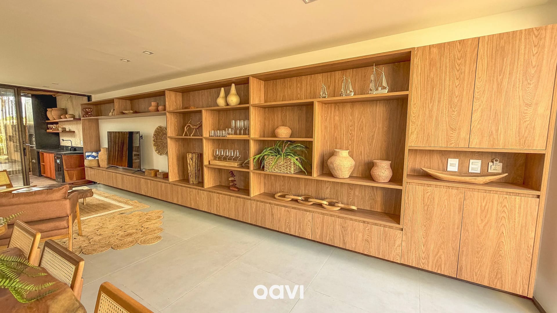Sala de Estar — Beach House com Piscina Privativa Milagres by Qavi