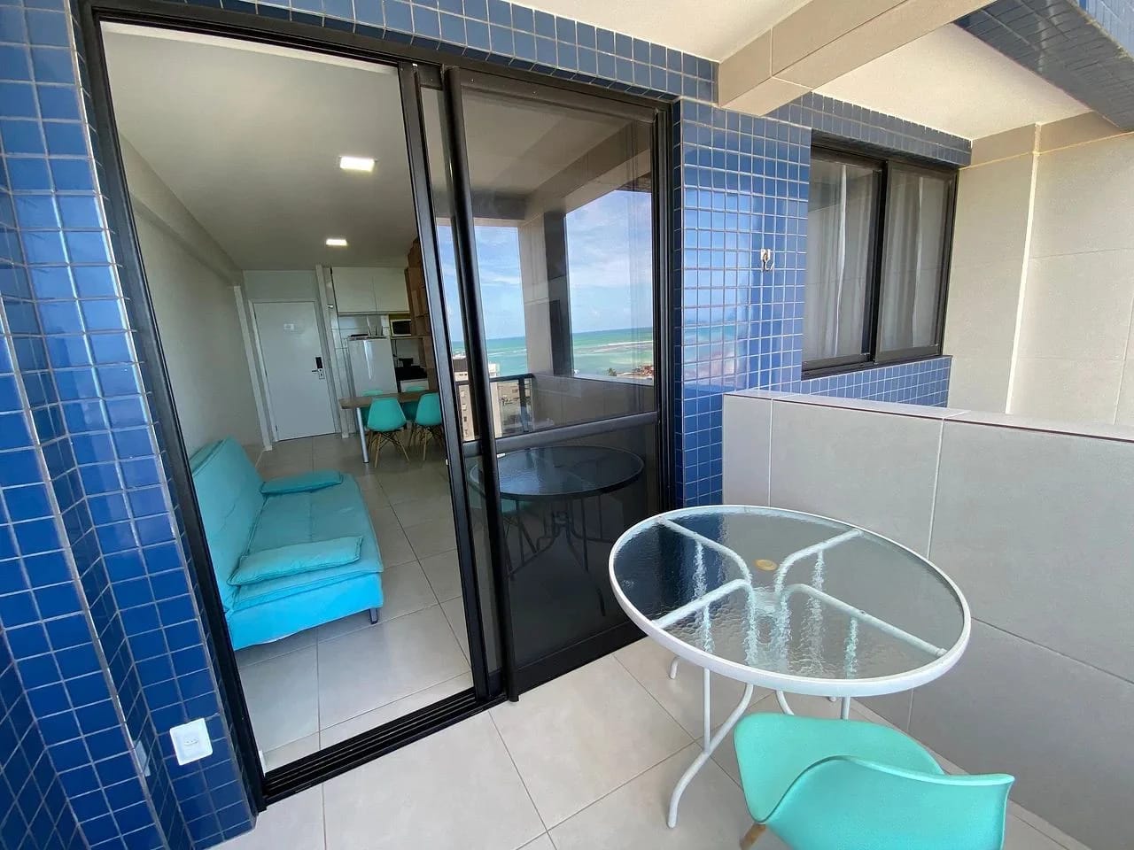 Balcony / Terrace — Apartamento no Edifício Time em Maceió by Qavi