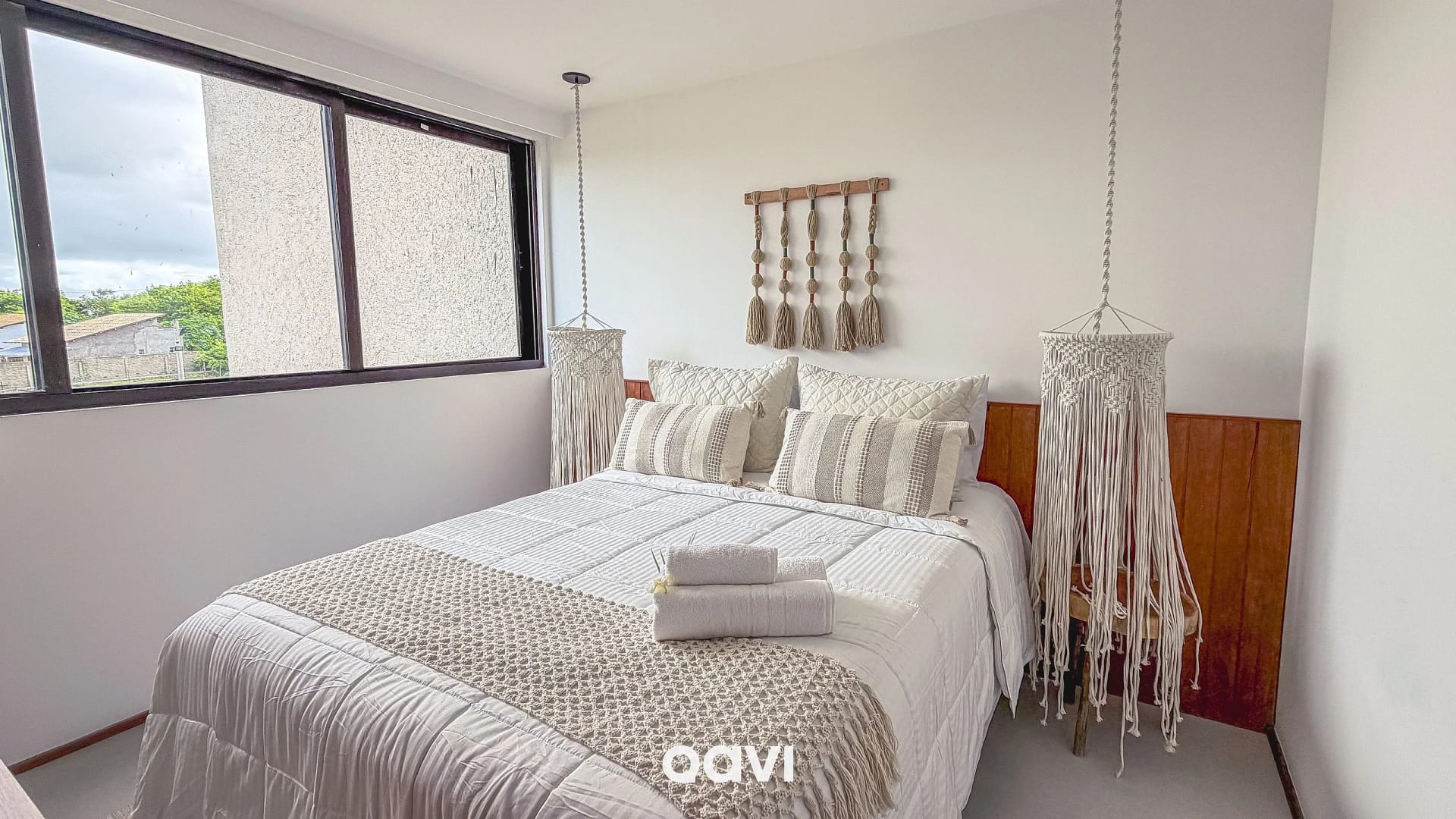 Dormitorio — Beach House com Piscina Privativa Milagres by Qavi