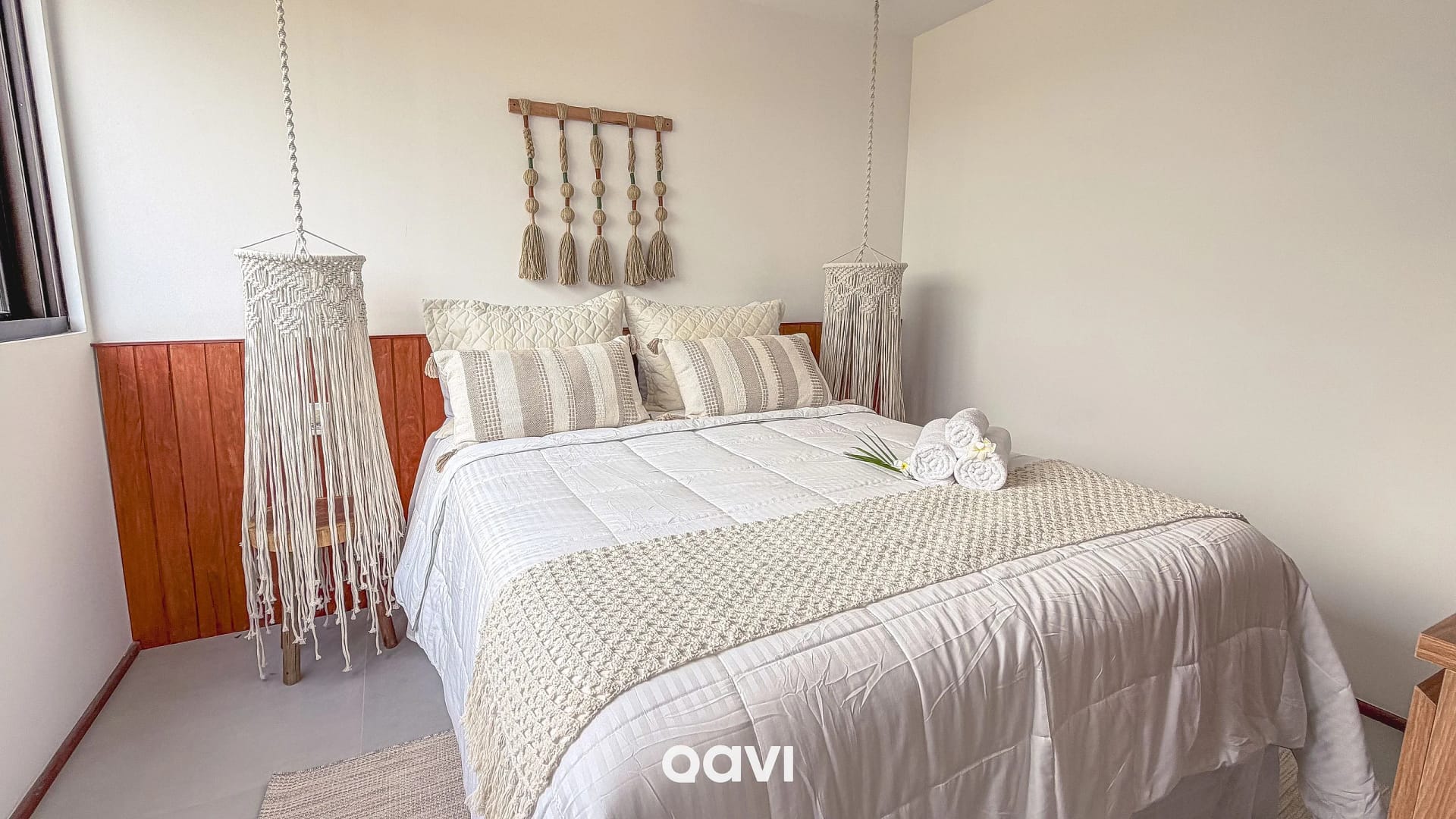 Dormitorio — Beach House com Piscina Privativa Milagres by Qavi
