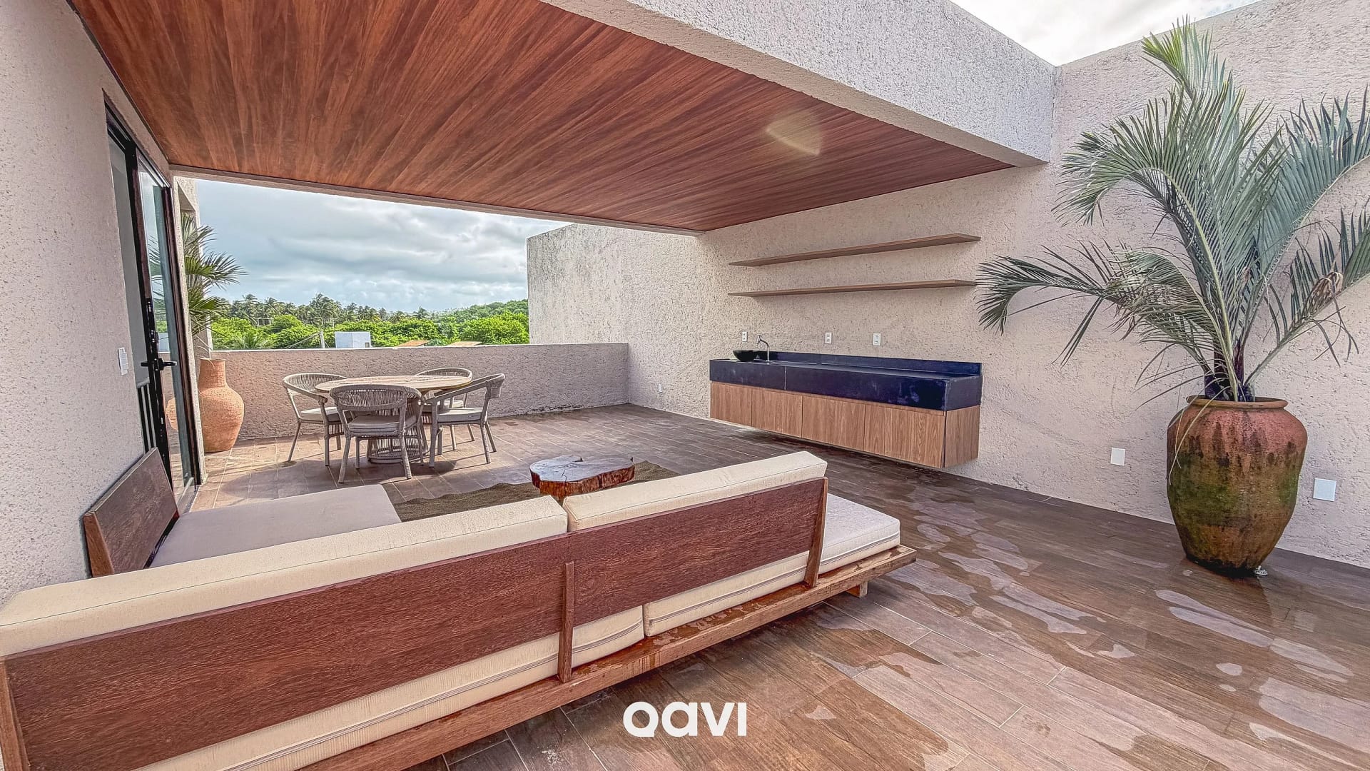 Fachada / Terraza — Beach House com Piscina Privativa Milagres by Qavi