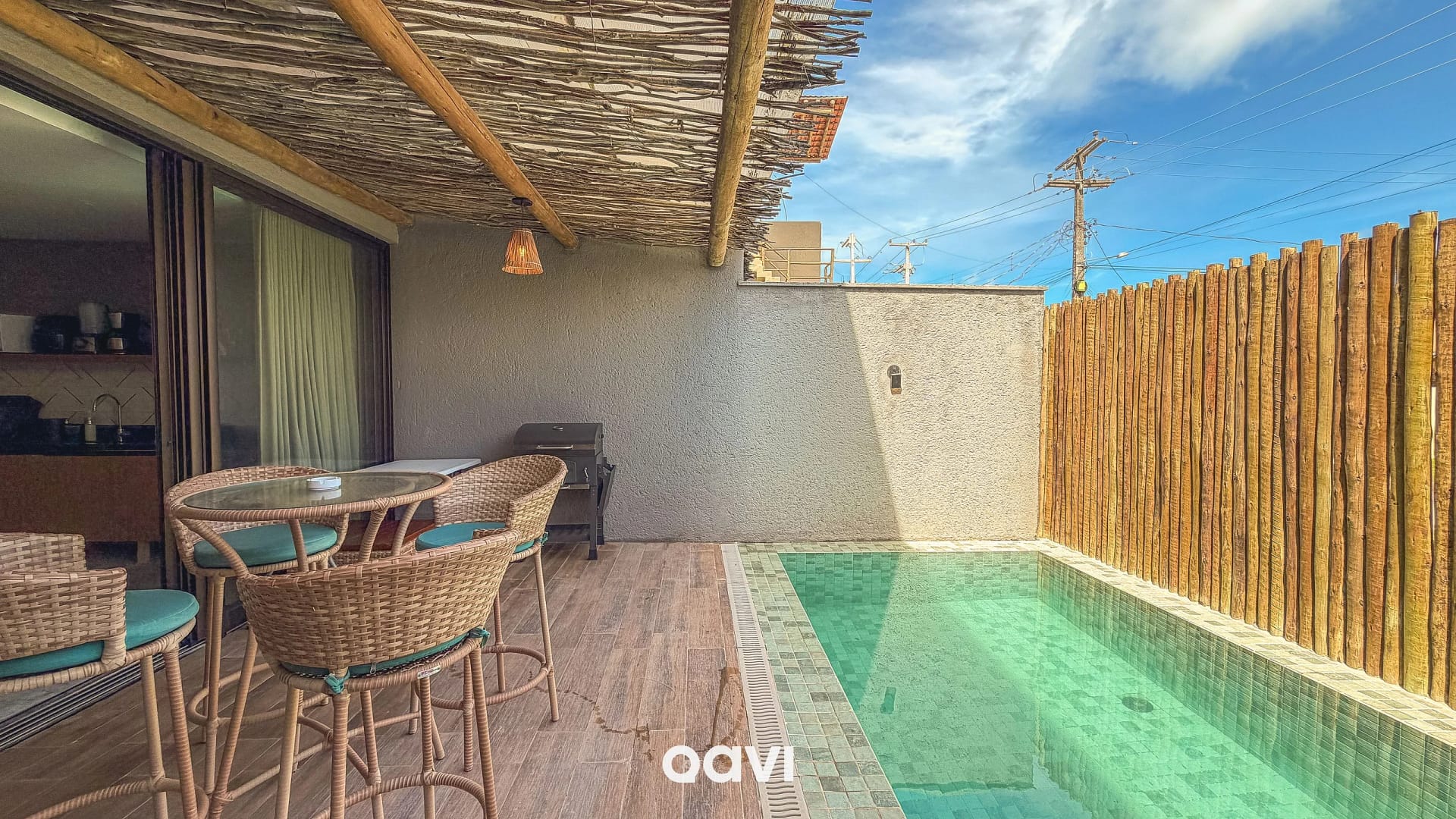 Fachada / Terraza — Casa Design com Piscina e Jacuzzi Milagres by Qavi