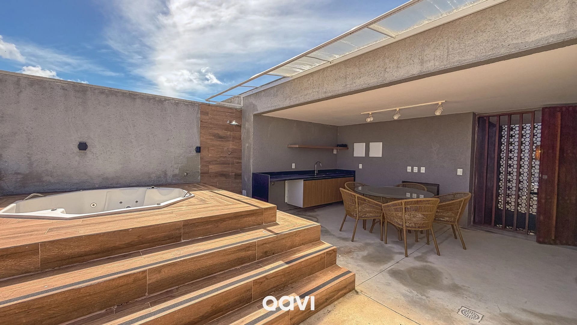 Fachada / Terraza — Casa Design com Piscina e Jacuzzi Milagres by Qavi