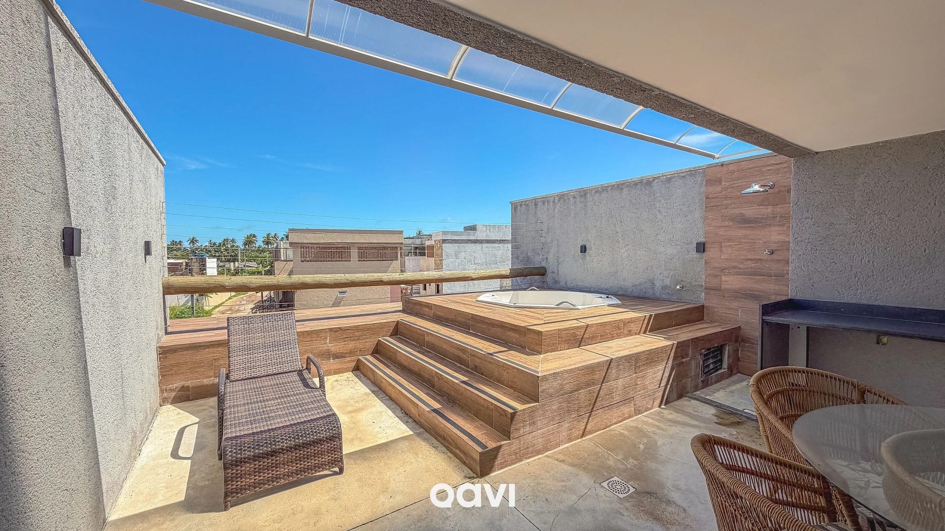 Fachada / Terraza — Casa Design com Piscina e Jacuzzi Milagres by Qavi