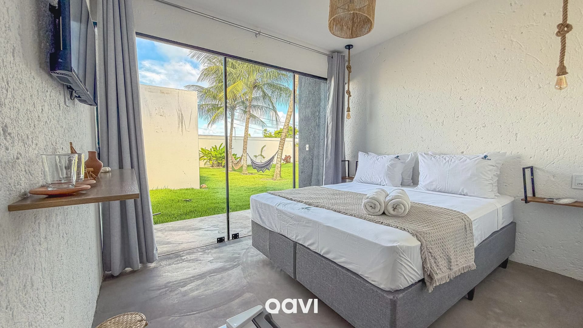 Quarto — Bangalô Positano na Villa Puçá Milagres by Qavi