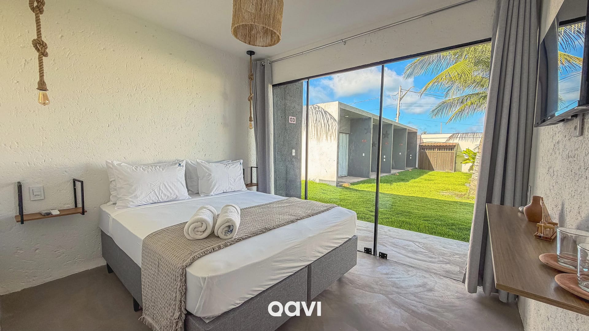 Quarto — Bangalô Capri na Villa Puçá Milagres by Qavi