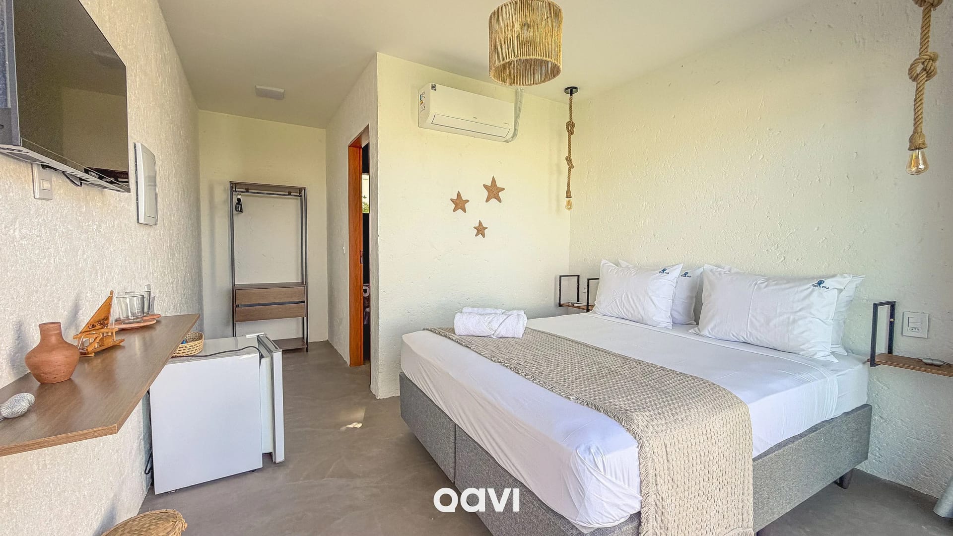 Dormitorio — Bangalô Amalfi na Villa Puçá Milagres by Qavi
