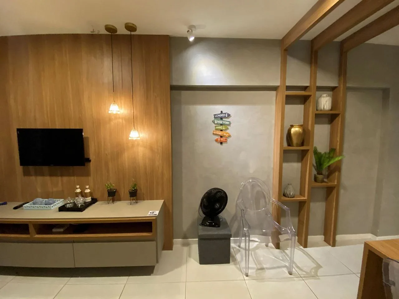 Living Room — Apartamento no Edifício Time em Maceió by Qavi