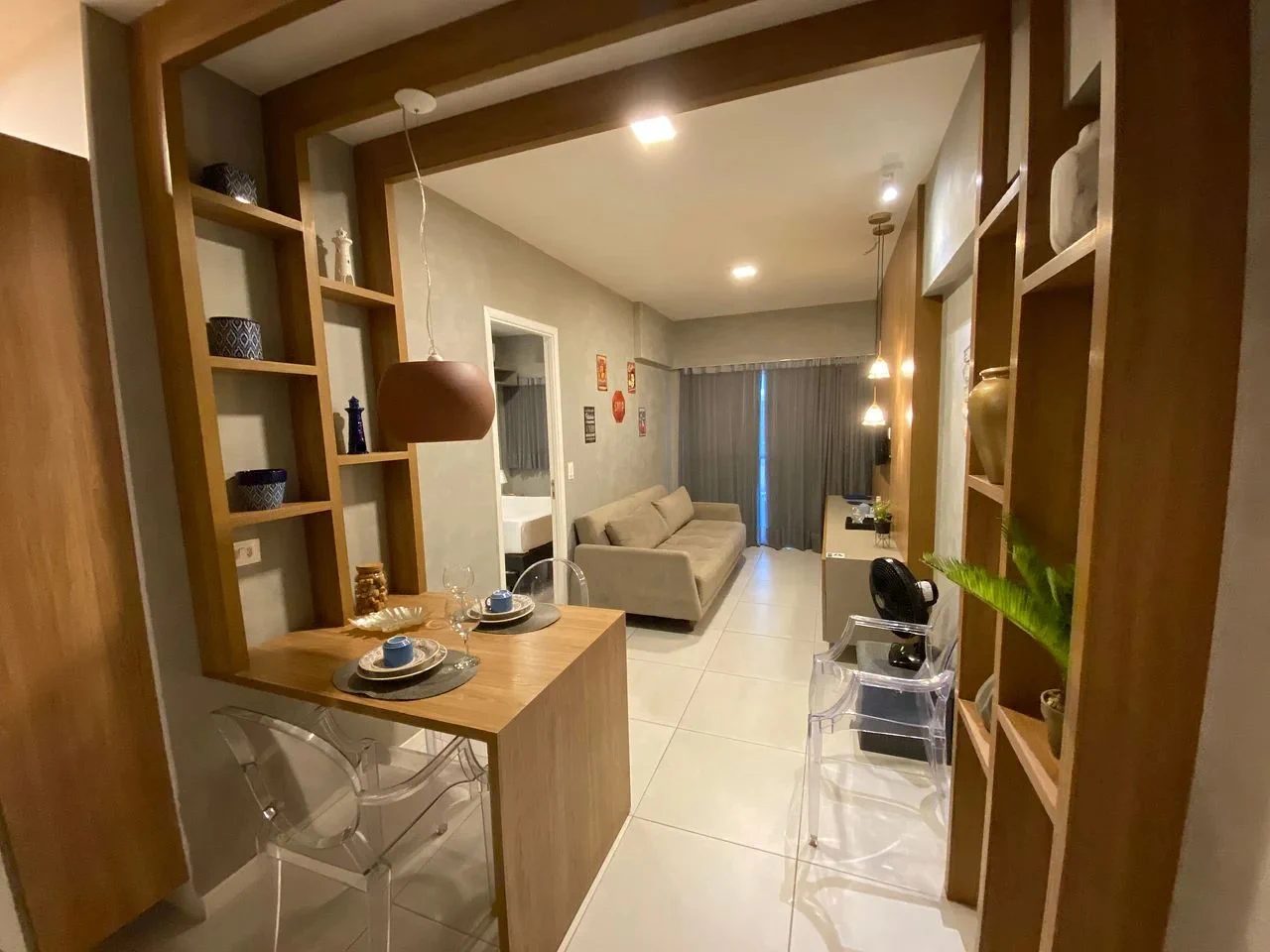 Living Room — Apartamento no Edifício Time em Maceió by Qavi