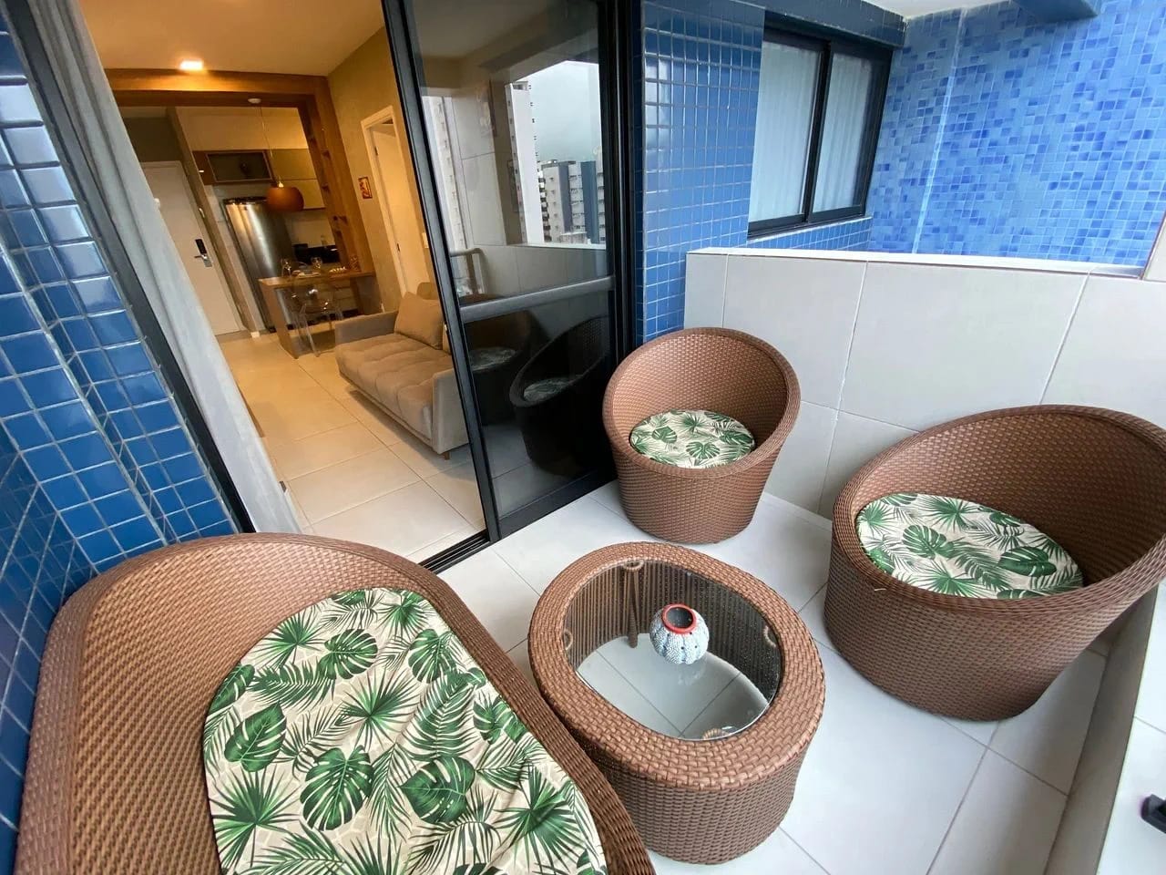 Balcony / Terrace — Apartamento no Edifício Time em Maceió by Qavi