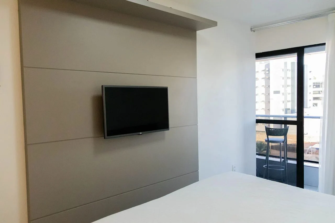 Dormitorio — Apartamento no Edifício Time em Maceió by Qavi