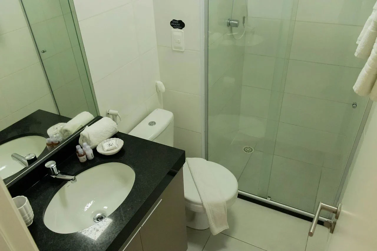 Baño — Apartamento no Edifício Time em Maceió by Qavi
