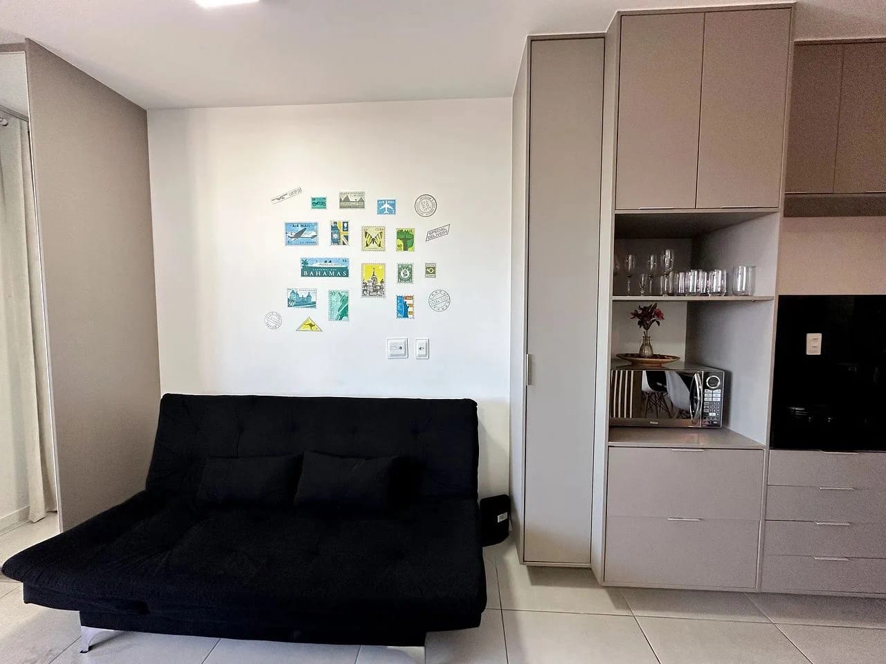 Bedroom — Studio Edifício Time em Maceió by Qavi