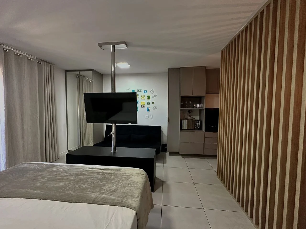 Bedroom — Studio Edifício Time em Maceió by Qavi