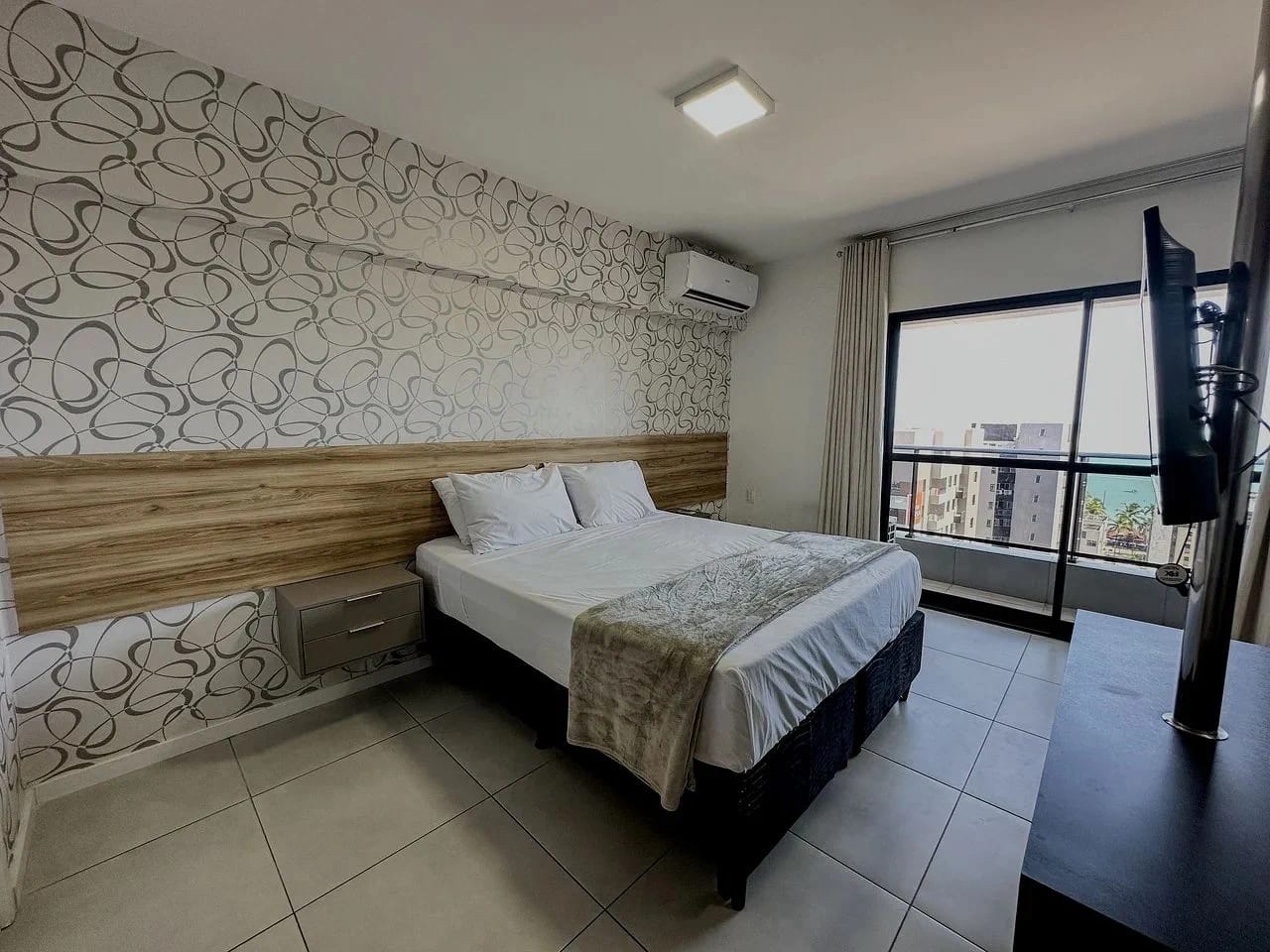 Bedroom — Studio Edifício Time em Maceió by Qavi