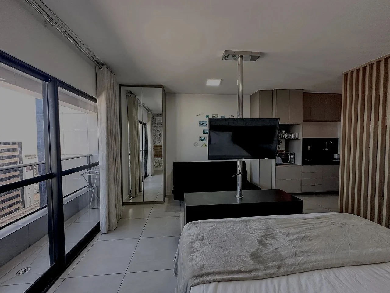 Bedroom — Studio Edifício Time em Maceió by Qavi