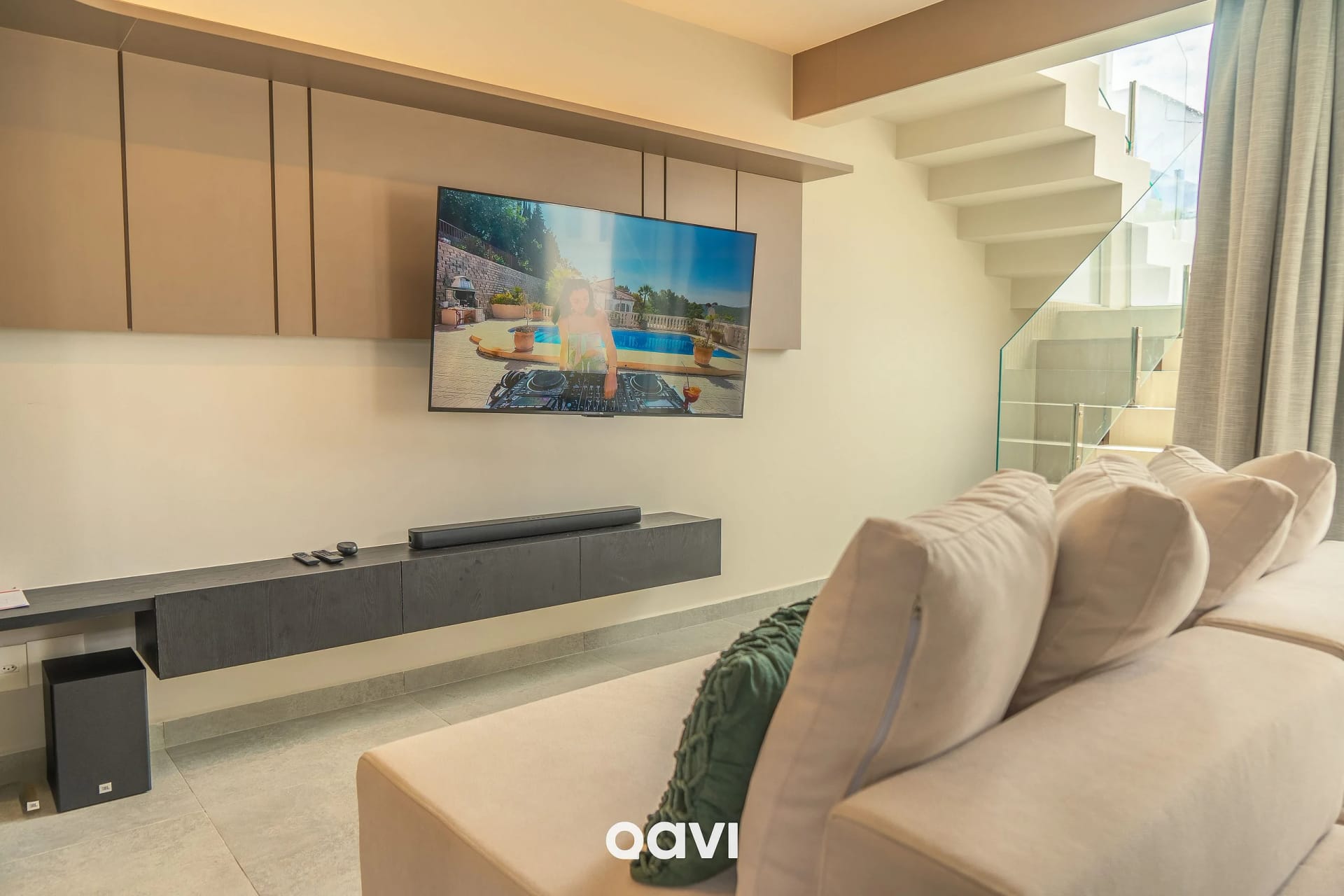 Sala de Estar — Casa Aurora Pipa com Piscina Privativa by Qavi