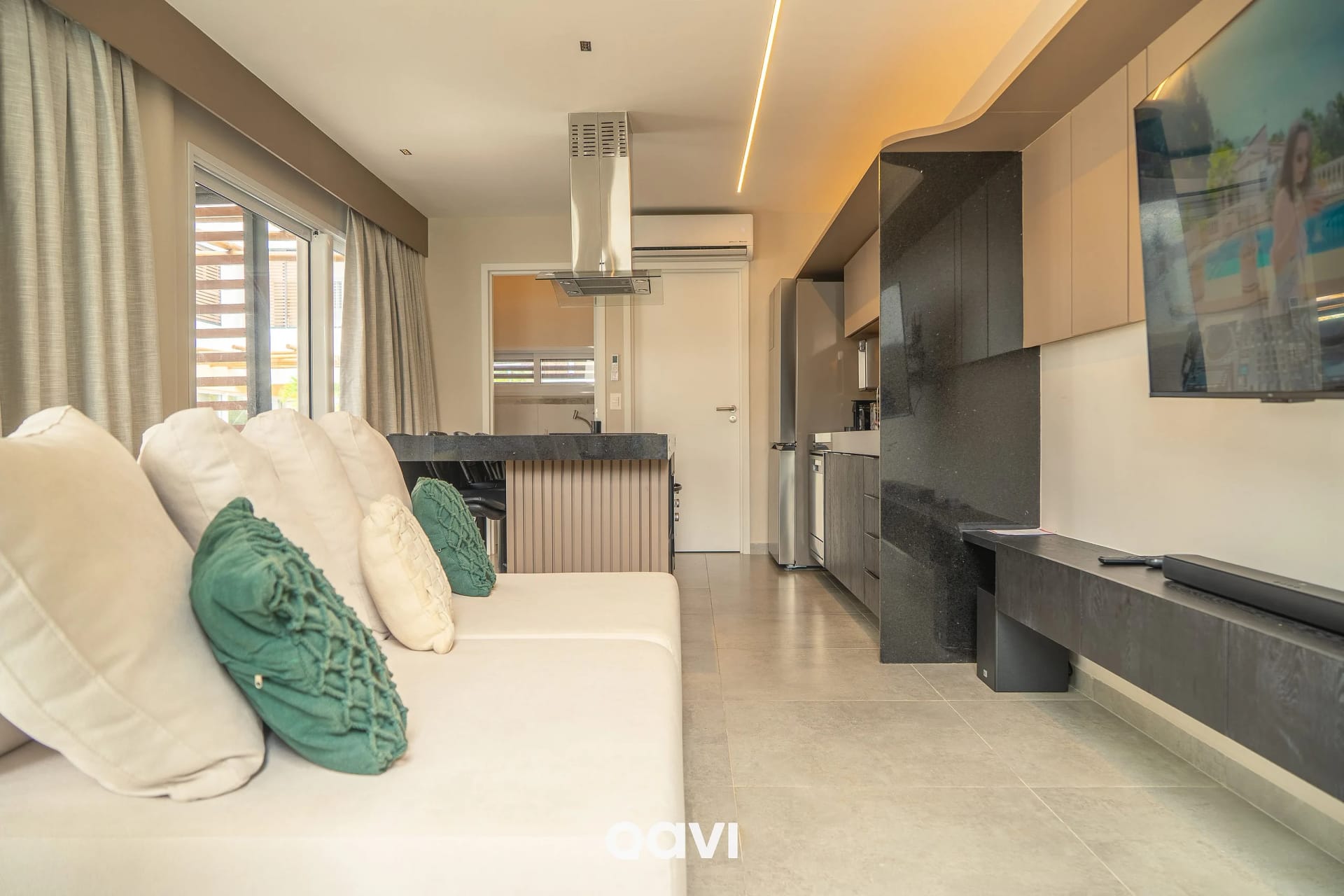 Sala de Estar — Casa Aurora Pipa com Piscina Privativa by Qavi
