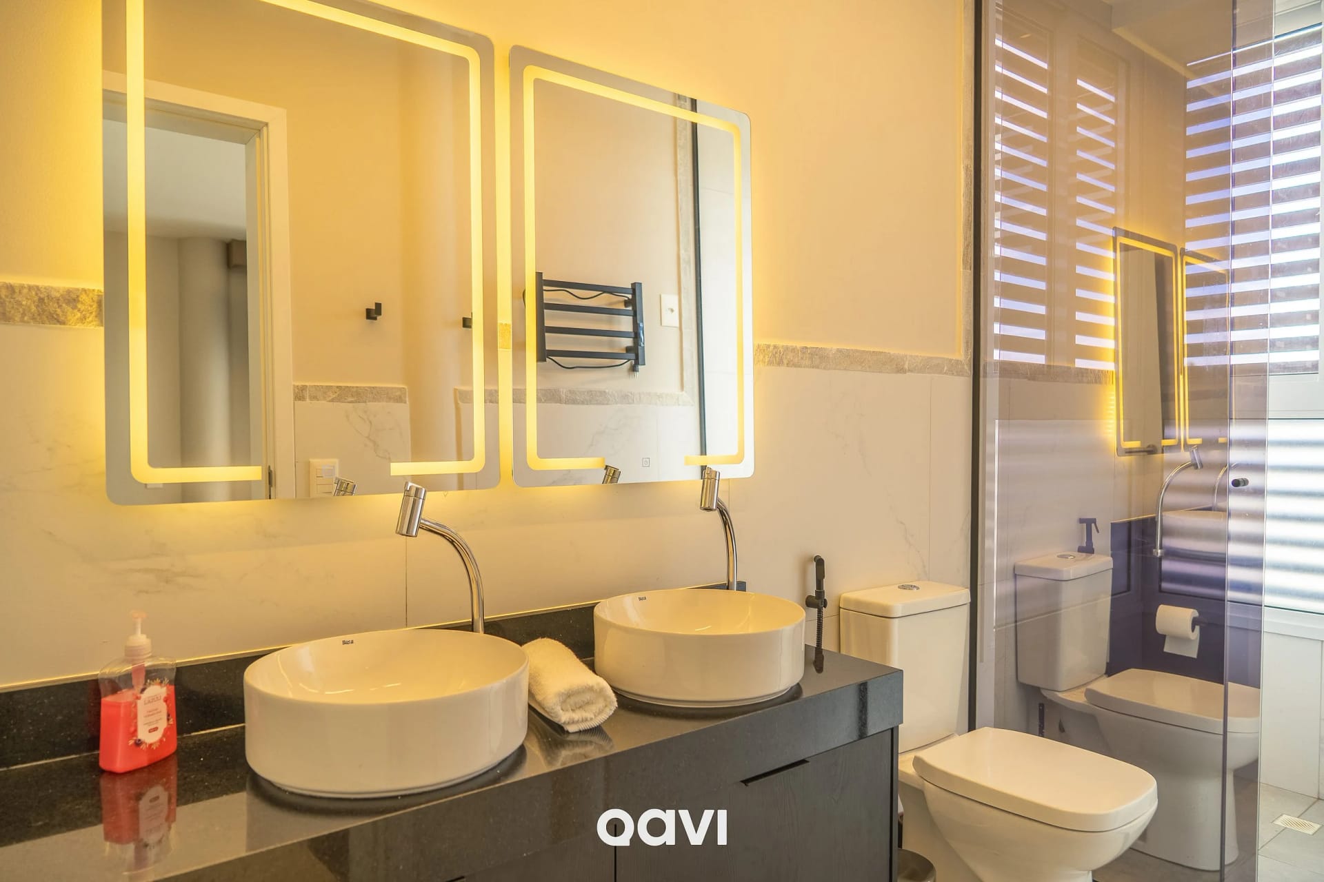 Banheiro — Casa Aurora Pipa com Piscina Privativa by Qavi