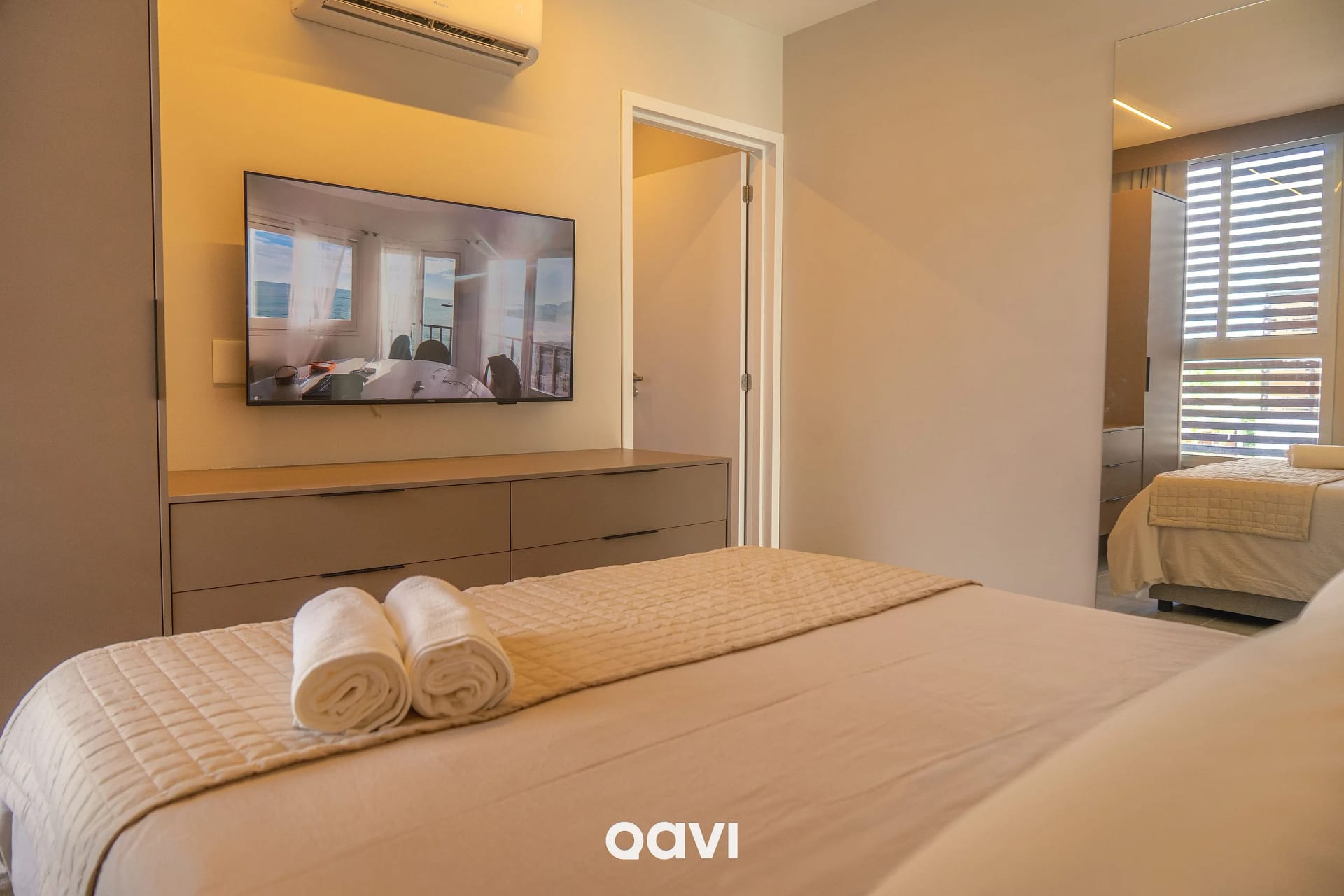 Quarto — Casa Aurora Pipa com Piscina Privativa by Qavi
