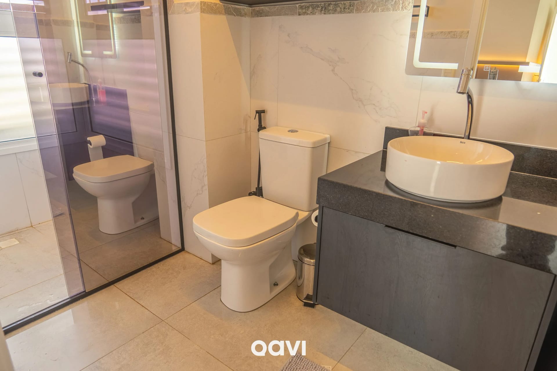 Banheiro — Casa Aurora Pipa com Piscina Privativa by Qavi