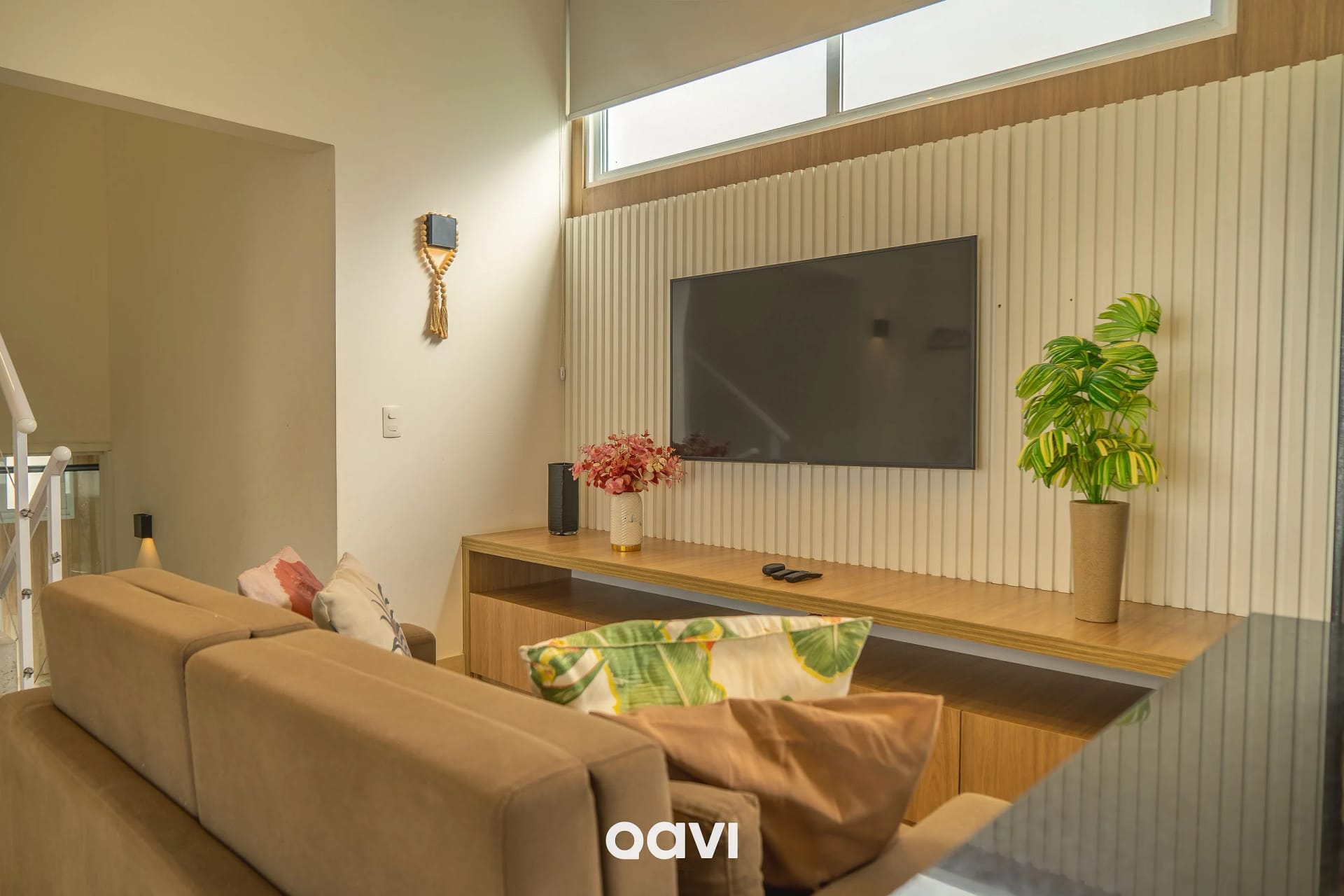 Sala de Estar — Casa Triplex Piscina Privativa em Pipa by Qavi