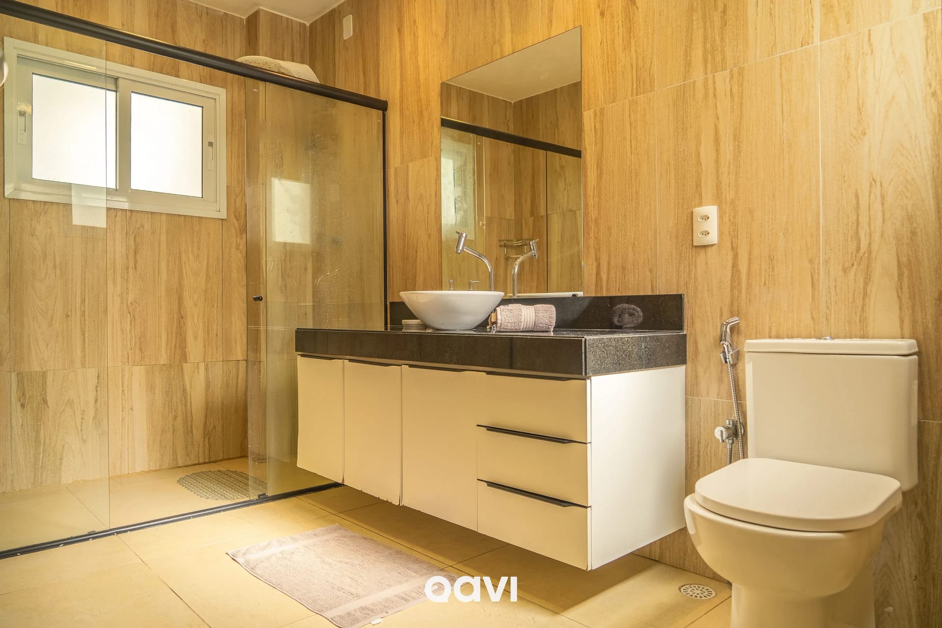 Banheiro — Casa Triplex Piscina Privativa em Pipa by Qavi