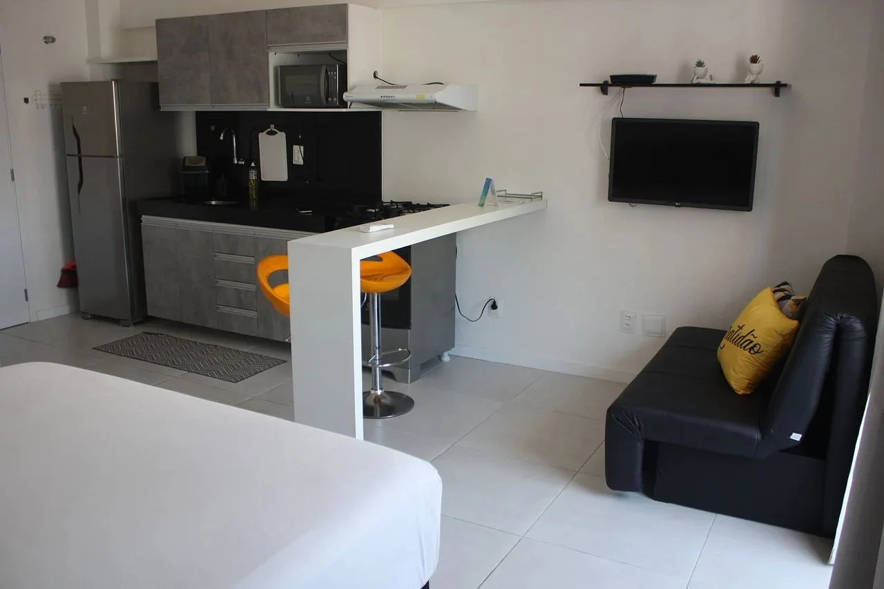 Bedroom — Studio Edifício Time em Maceió by Qavi