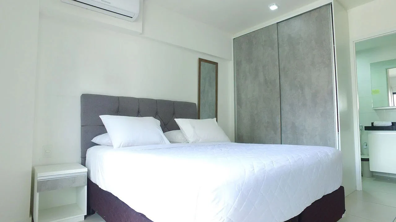 Bedroom — Studio Edifício Time em Maceió by Qavi